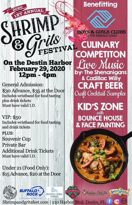 Shrimp & Grits Festival | February 29 on Destin Harbor