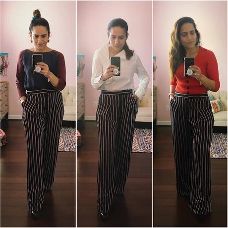 Three Ways Striped Pants