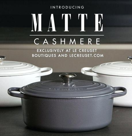 white le creuset cookware matte colction official site