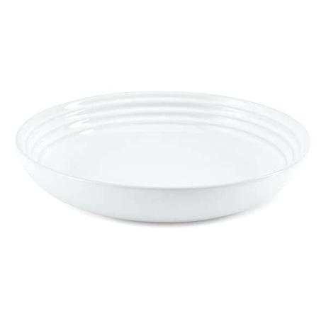 white le creuset bakeware set stoneware pasta bowl