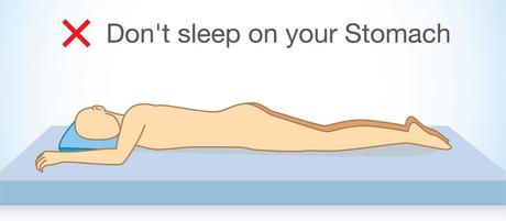 Why Sleeping On Your Stomach Is a Bad Idea