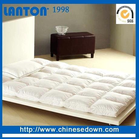 warm mattress topper heated double hot item hotel white sleep well thick goose down