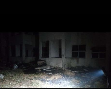 PHOTONEWS: Fire Razes Fed Poly Ede female hostel