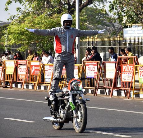 Republic Day Parade 2020 ~ motor cycle daredevilry