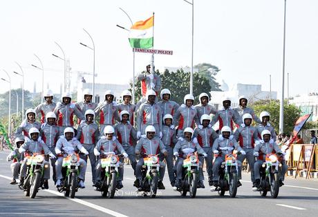 Republic Day Parade 2020 ~ motor cycle daredevilry