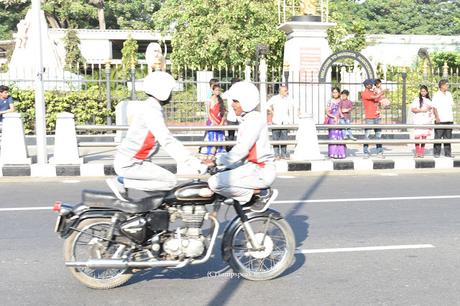 Republic Day Parade 2020 ~ motor cycle daredevilry