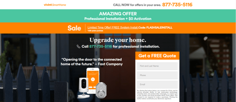 Vivint Smart Home Review 2020+Discount Coupon (Save $100 Now)