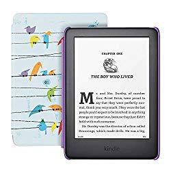 Image: All-new Kindle Kids Edition - Includes access to thousands of books - Rainbow Birds Cover