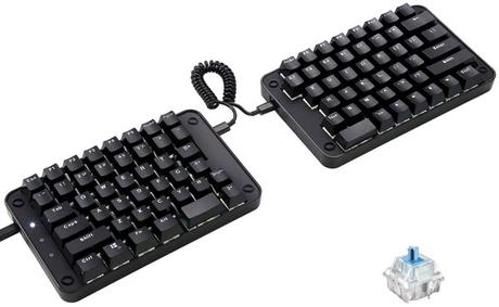 Koolertron-Programmable-Split-Mechanical-Keyboard