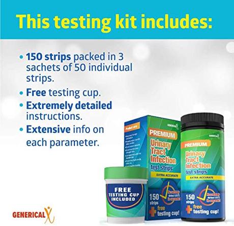 The Top 10 Best Home Test Kit: Reviews & Guide 2020 Generical X Urinary Tract Infection (UTI) Test Kit
