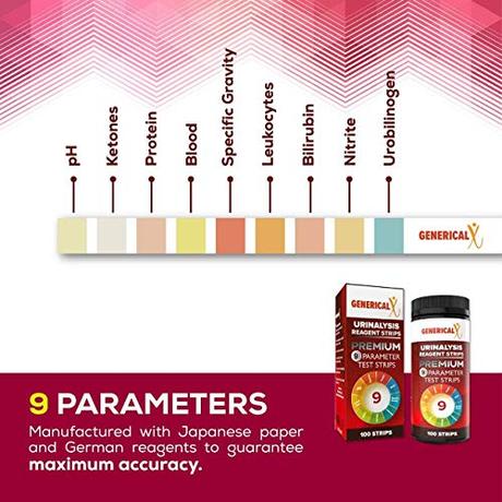 The Top 10 Best Home Test Kit: Reviews & Guide 2020 Generical X 9 Parameter Premium Urinalysis Test Strips for UTI