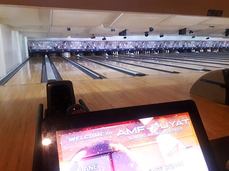 bowling lanes