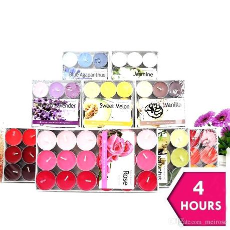 votive aromatic candles votivo candle 4 hours scented set of tea light 9 fragrance option tealights parties wedding spa product led
