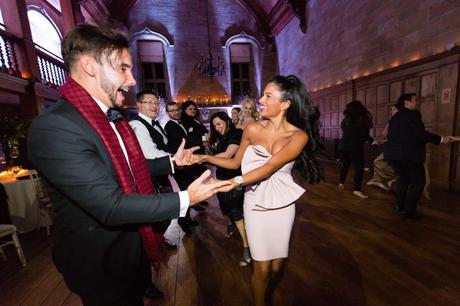 Dancing couple at Achnagairn Estate wedding