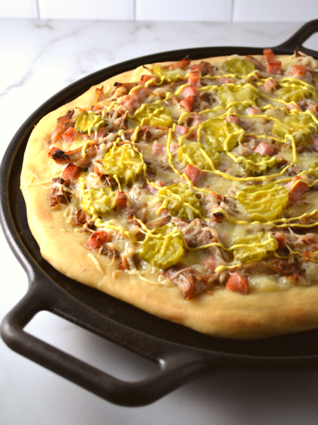 Cuban Sandwich Pizza (Pizza Cubano)