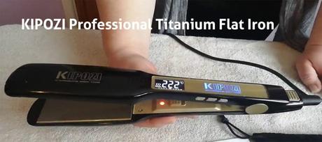 KIPOZI Professional Titanium Flat Iron