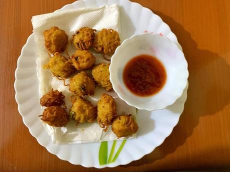 Instant Maggi Pakora Recipe