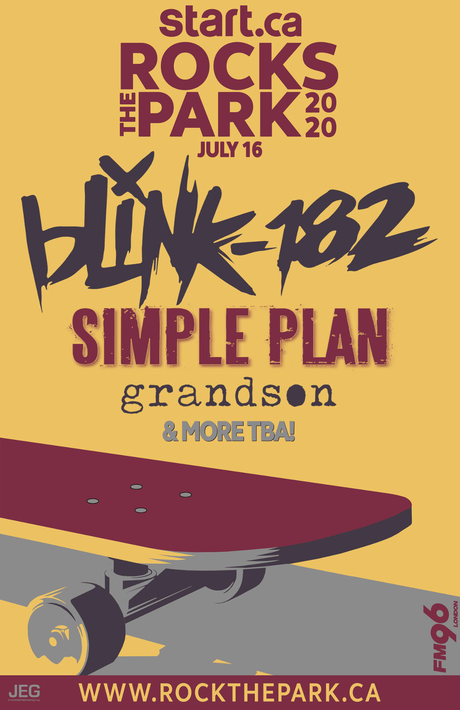 Start.ca Rocks The Park Adds blink-182, Simple Plan & More to 2020 Lineup