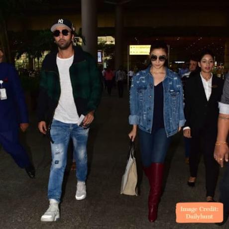 Top 10 Airport Looks of Bollywood Couples For Your Next Trip