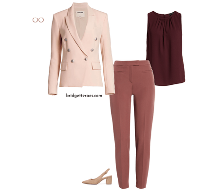 Colored Pants Outfits for Work