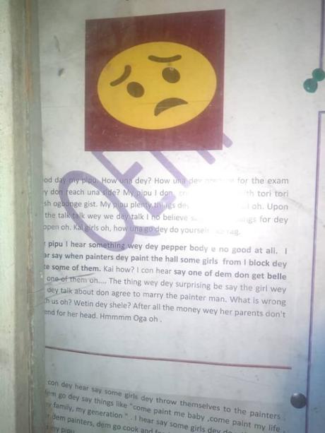 BREAKING: Two UI Students get Pregnant for a Painter inside School Premises