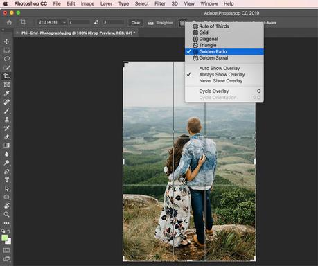 Golden Ratio in Adobe Photoshop