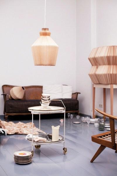 Trend Watch: Pleated Lampshades