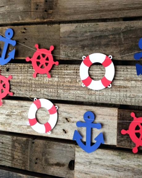 sailor theme decorations party for baby girl best nautical shower ideas themed