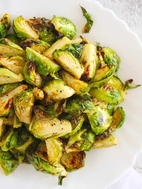 Air Fryer Brussel Sprouts in 10 Minutes