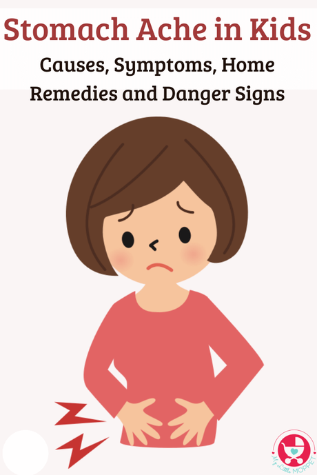 Stomach aches are a common complaint all parents hear. Learn more about stomach ache in children - causes, symptoms, home remedies and danger signs.