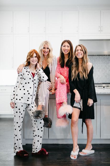 Chic at Every Age // Galentine’s Day PJ Party with SOMA