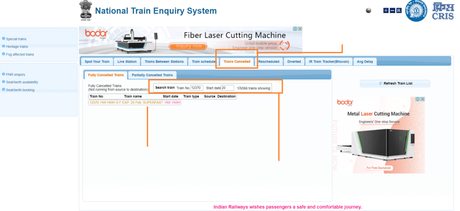 IRCTC E-Ticket Cancellation and Refund Rules 2020