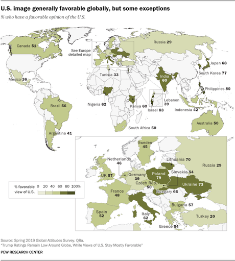 Most People Around World Have A Low Opinion Of Trump