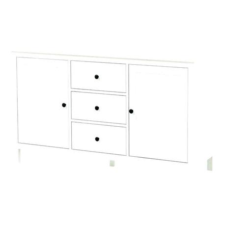 white long sideboard gloss sideboards and buffets