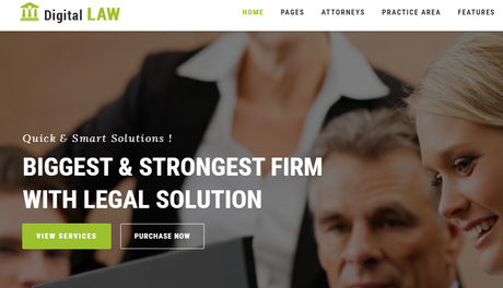 45 Outstanding Lawyer WordPress Themes For Law Firms In 2020 Digital Law