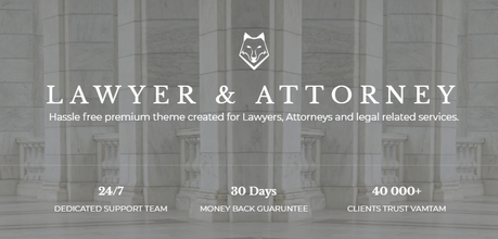 45 Outstanding Lawyer WordPress Themes For Law Firms In 2020 Lawyer & Attorney