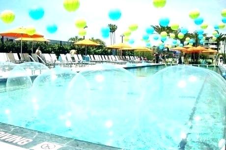 swimming party decorations pool birthday decorating ideas