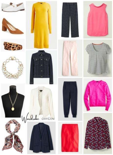 Colorful Size Inclusive Work Capsule Wardrobe