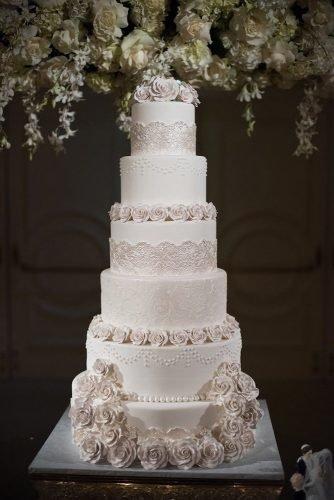 simple elegant chic wedding cakes chic white cake John and Joseph Photography
