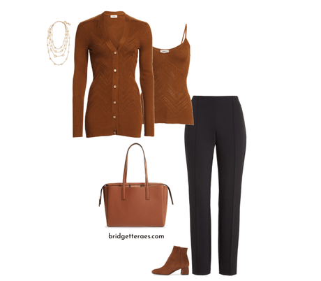 Styling Black with Cognac: A Chic Way to Warm Up Black