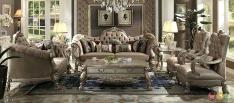 sofa victorian style antique furniture styles bone velvet upholstered 3 piece living room set