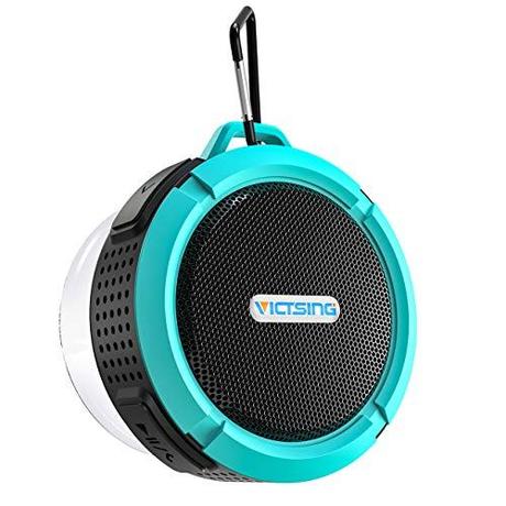 VicTsing SoundHot C6 Portable Bluetooth Speaker, Waterproof Bluetooth Speaker with 6H Playtime, Loud HD Sound, Shower Speaker with Suction Cup & Sturdy Hook, Compatible with IOS, Android, PC, Pad