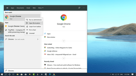 Fix – Google Chrome File Open Dialogue is Blurry (Chrome v80 issue) google chrome open file location