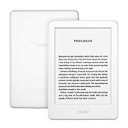 Image: All-new Kindle - Now with a Built-in Front Light - White - Includes Special Offers, by Amazon