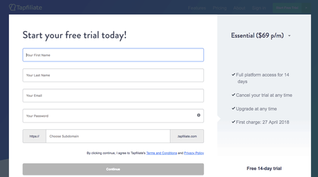 Tapfiliate – A Complete Affiliate Marketing Software for SAAS Tapfiliate – A Complete Affiliate Marketing Software for SAAS