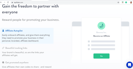 Tapfiliate – A Complete Affiliate Marketing Software for SAAS Tapfiliate – A Complete Affiliate Marketing Software for SAAS