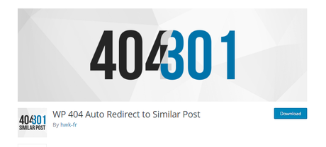 WP 404 Auto Redirect to Similar Post WP 404 Auto Redirect to Similar Post