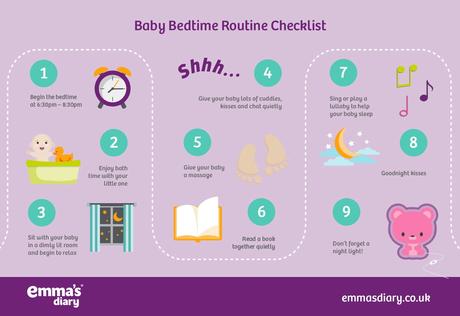 Tips for a good sleep routine for your baby