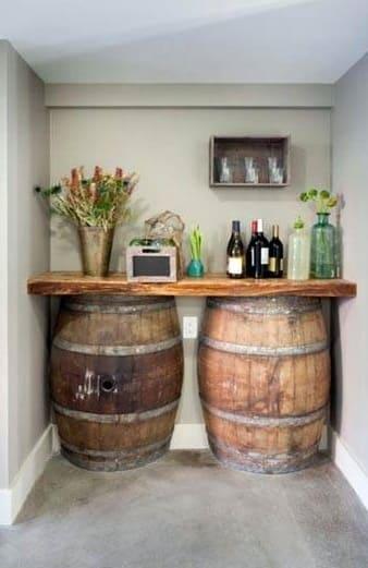 8 Ways to Decor with Barrels