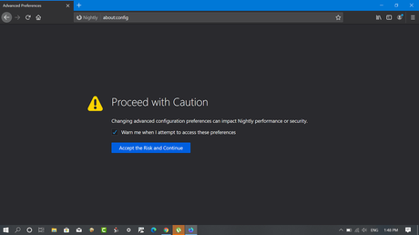How to Enable Lazy Loading for Images and Iframes in Firefox 75 (Nightly) firefox about config page